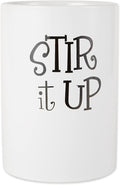 DII Kitchen Accessories Retro Collection, Ceramics, Utensil Holder, White