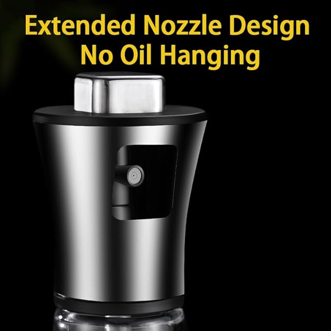 Olive Oil Sprayer Mister for Cooking Oil Spritzer for Air Fryer,Oil Spray Bottle for Vinegar Kitchen Gadgets for BBQ,Making Salad, Baking, Grilling (200ml)