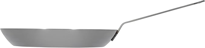 Matfer Bourgeat Black Carbon Steel Frying Pan, 15 3/4"