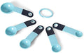 Kitchen Aid Classic Measuring Spoons, 5 Count (Pack 1), Aqua