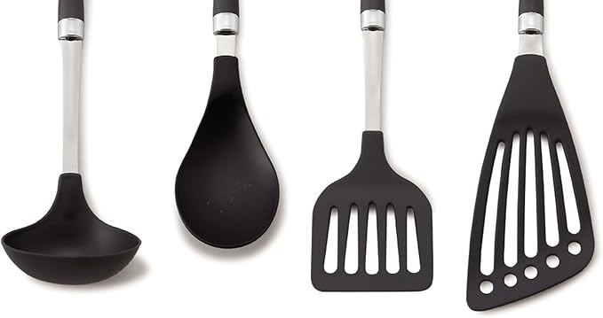 Seki Japan Left Handed Spatula Egg Flipper Fish Spatula Cookware - Slotted Turner Egg Flipper Utensils 12” for Left Handed Gifts