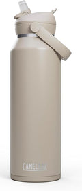CamelBak Thrive Flip Straw Insulated Stainless Steel Water Bottle Stone, 40oz