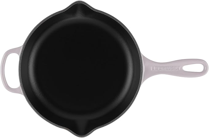 Le Creuset Enameled Cast Iron Signature Iron Handle Skillet, 9", Shallot