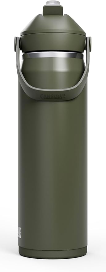 CamelBak Thrive Flip Straw Insulated Stainless Steel Water Bottle Moss, 25oz
