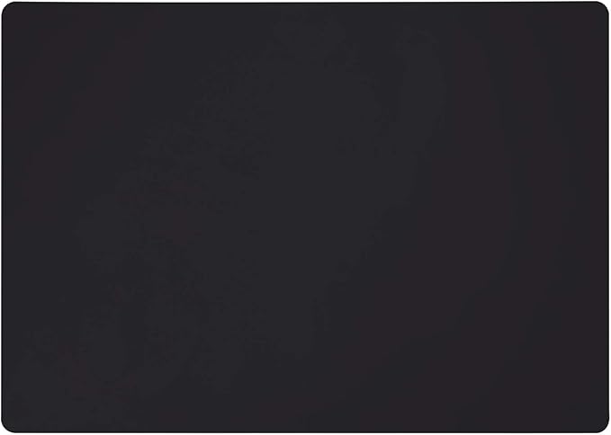 Gartful Extra Large Silicone Mats for Countertop, 28" by 20" Multipurpose Mat, Counter Table Protector, Desk Saver Pad, Placemat Nonstick Nonskid Heat-Resistant Pad, Black