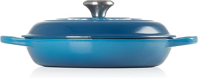 Le Creuset Enameled Cast Iron Signature Braiser, 2.25 qt., Marseille