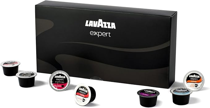 Lavazza Expert Variety Pack, Contains Light, Medium, and Dark Roast Espresso and Coffee Capsules, Compatible with Lavazza Classy Machines (36 Capsules)