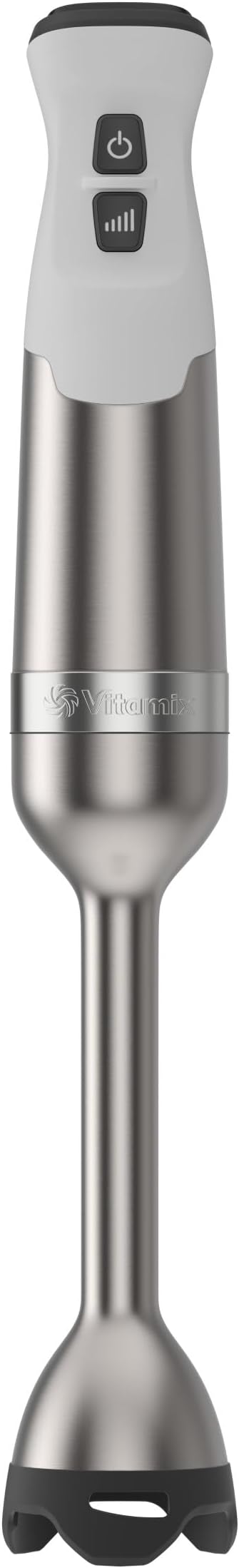 Vitamix 5-Speed Immersion Blender, Professional-Grade Hand Blender with 625-Watt Motor and Stainless-Steel Blade, Stainless Steel/White