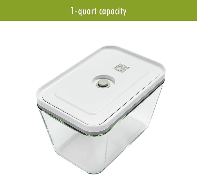 ZWILLING Fresh & Save Glass Airtight Food Storage Container, Meal Prep Container - Medium