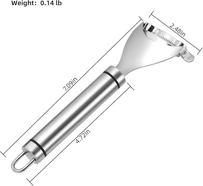 2 Pcs Stainless Steel Corn Peeler and Stripper Tool Set, Corn Cob Stripper, Ideal Gadget Tool for corn on the cob, Suitable for Home Kitchens Restaurant Chefs Outdoor Dining Enthusiasts