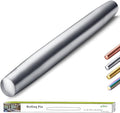 Stainless Steel Rolling Pin, Matte Finish 16.7 Inches, Berglander Rolling Pin For Baking Pizza Dough, Pie, Cookie, Essential Kitchen Utensil Gift Ideas For Bakers.