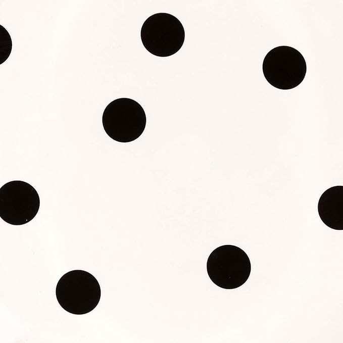 Kate Spade New York Deco Dot Salad Bowl, 5.60 LB, White