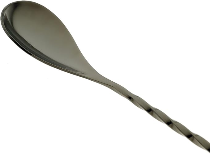 Barfly Bar Spoon, Standard 17 1/8" (43.5 Cm), Gun Metal Black