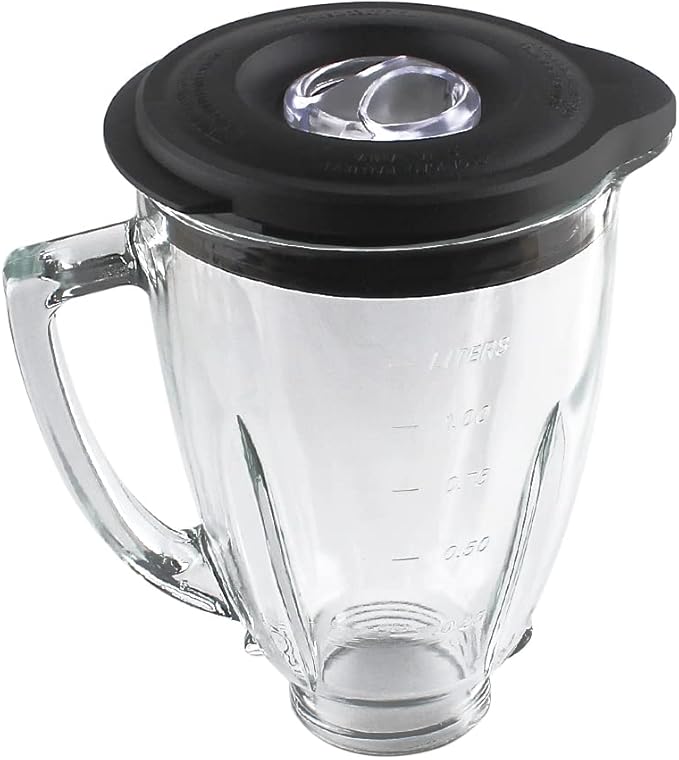 Replacement parts 6-Cup Glass Jar With Blade, Compatible with Oster Blenders