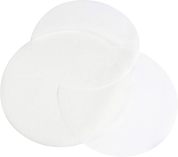 Regency Wraps Parchment Paper Circles For Round Cake Pans, Greaseproof Liners for Non-Stick Baking, 10" (Pack of 100), White