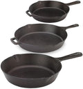 Mercer Culinary Pre-Seasoned Cast Iron Skillet Set