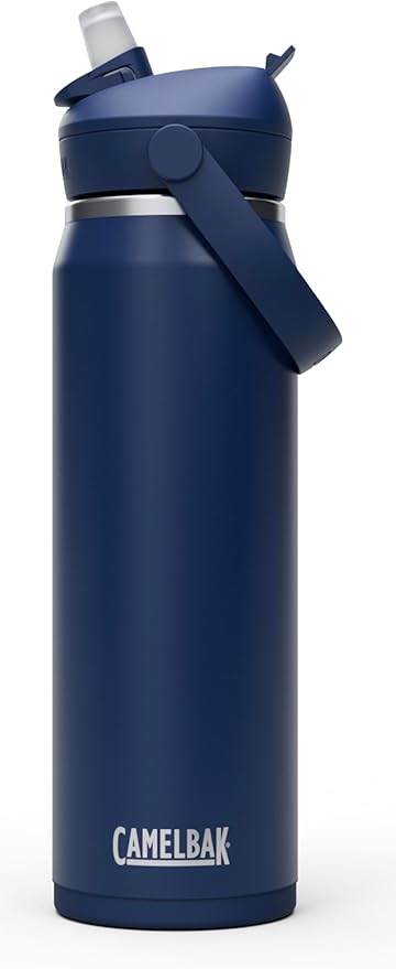 CamelBak Thrive Flip Straw Insulated Stainless Steel Water Bottle Navy, 25oz