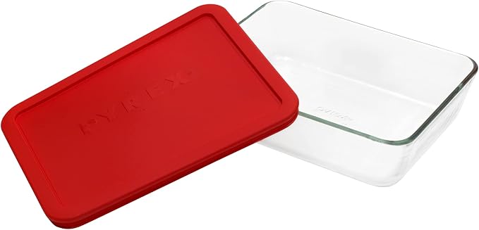 Pyrex Simply Store 6-Cup Rectangular Glass Food Storage