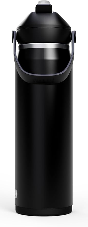 CamelBak Thrive Flip Straw Insulated Stainless Steel Water Bottle Black, 25oz