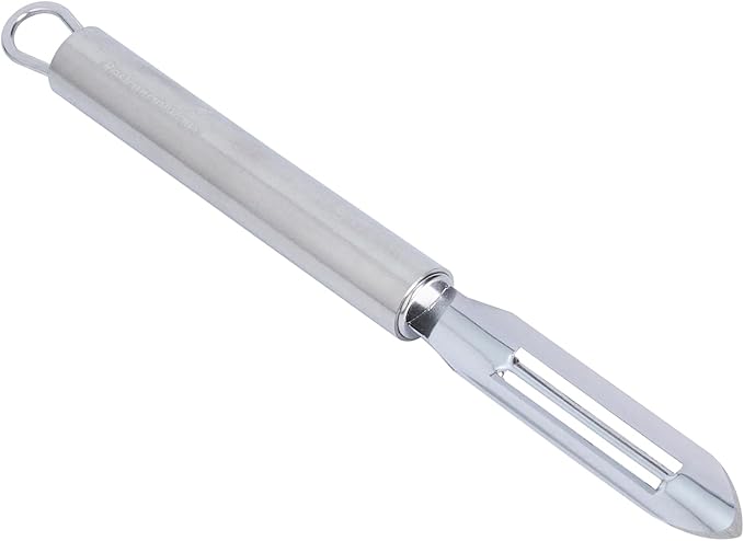 Restaurantware-German Standard 7.6 Inch Vegetable Peelers, 6 Dishwashable Hand Peelers - Ultra Sharp Blades, Ergonomic Handles, Stainless Steel Potato Peeler, For Zucchini, Carrot, Or, More
