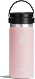 Hydro Flask Flex Sip Coffee Tumbler – Insulated Stainless Steel, Non Spill, Leak Proof Travel Coffee Cup 16 Oz Trillium Pink