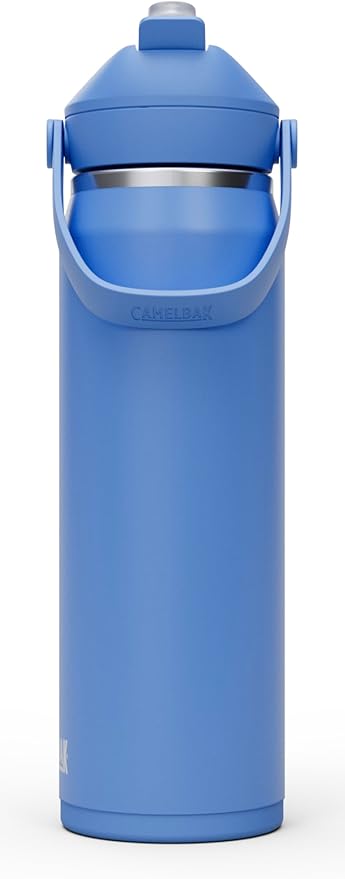 CamelBak Thrive Flip Straw Insulated Stainless Steel Water Bottle Sky Blue, 25oz