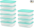 10 Pack To Go Food Storage Containers | Medium Size Rectangular Food Storage That Holds up to 35 Ounces of Food, Solids, or Liquids 35oz (4.22 cups) Leak Proof Microwave Freezer Dishwasher Safe