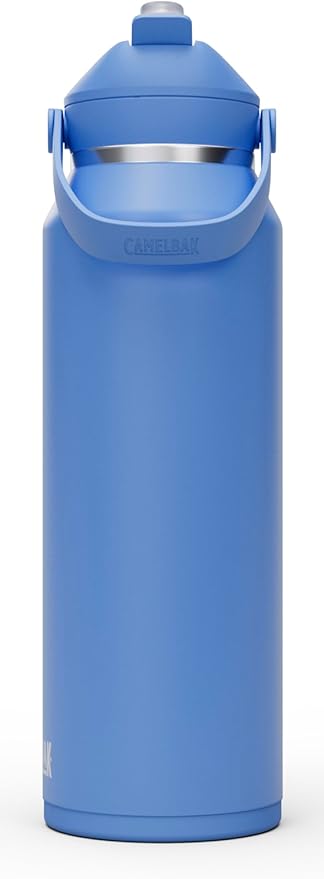 CamelBak Thrive Flip Straw Insulated Stainless Steel Water Bottle Sky Blue, 40oz