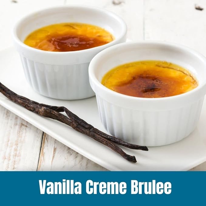 Door County Coffee - Vanilla Creme Brulee - Vanilla and Cream Flavored Ground Coffee - Medium Roast - Single Serve Cups – 10 Count