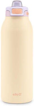 Ello Pop & Fill Stainless Steel Water Bottle with Quick Fill Technology, Double Walled Vacuum Insulated Metal, Leak Proof Locking Lid, Sip & Chug, BPA Free, Holiday Gift for Him Her, 22oz, 32oz, 40oz