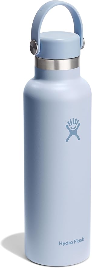 Hydro Flask Water Bottle - Insulated Stainless Steel - Non Spill, Leakproof in 21 Oz Surf Blue