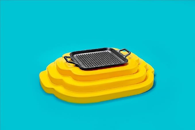 Lodge BOLD 12 Inch Seasoned Cast Iron Grill Pan with Loop Handles; Design-Forward Cookware