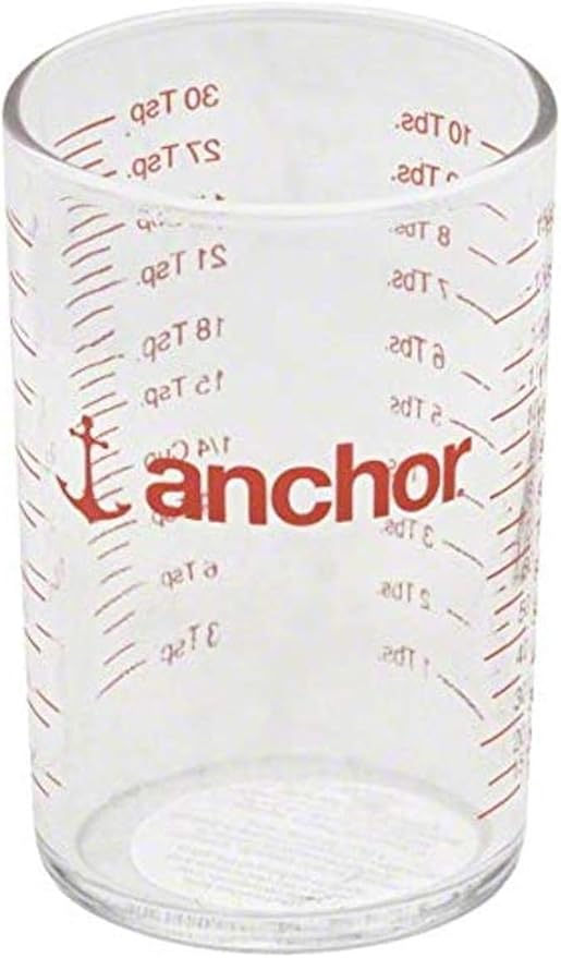 Anchor Hocking Graduated Measuring Glass, Set of 2, Clear