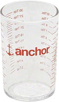 Anchor Hocking Graduated Measuring Glass, Set of 2, Clear