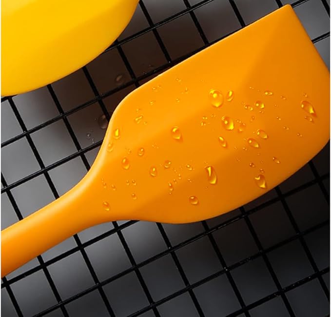 8 Piece Heat Resistant Silicone Spatula Set Non Stick Rubber Spatula Kitchen Utensils for Cooking,Baking,and Mixing,Multicolor