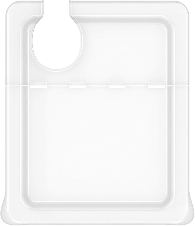 Everie Sous Vide Container 12 Quarts with Universal Collapsible Hinged Lid, Compatible with Anova All Models, Breville Joule, Wancle, Instant Pot Cookers (Container with Plastic Lid and Rack)