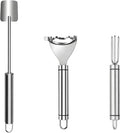3PCS Corn Peeler Stainless Steel Corn Peeler,Stripper Tool and Corn Holder Set 2025 Corn Planer Cutter Thresher Scraper,Peel Corn Cob Separator Quick，Kitchen Gadgets