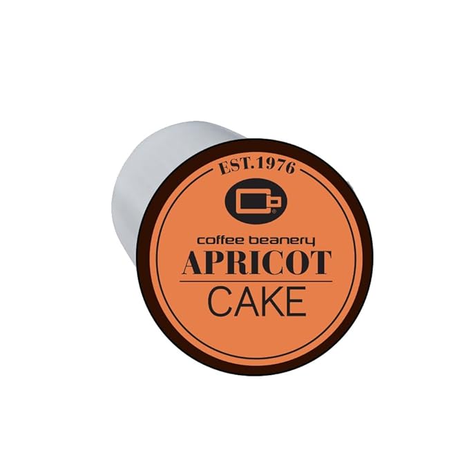 Apricot Cake Coffee Pods by Coffee Beanery | 96ct Bulk Flavored Coffee Pods Medium Roast Coffee