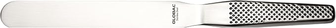 Global 8 inch Straight Spatula, Stainless Steel, GS-21/8