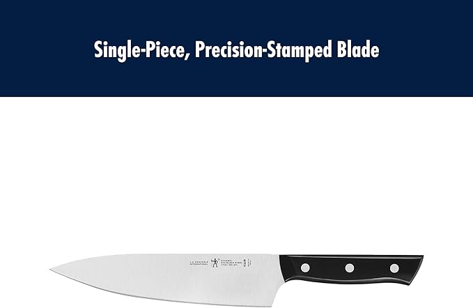 HENCKELS Dynamic Razor-Sharp 7-Piece Knife Set, Chef Knife, Bread Knife, German Engineered Informed by 100+ Years of Mastery