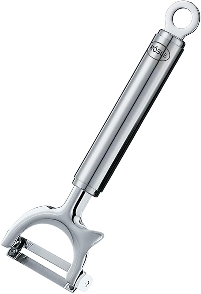 Rösle Stainless Steel 1.5-inch Wide Crosswise Swivel Peeler