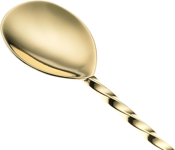 Barfly - M37019GD Barfly Muddle Bar Spoon, Muddler 15 3/4" (40 cm), Gold