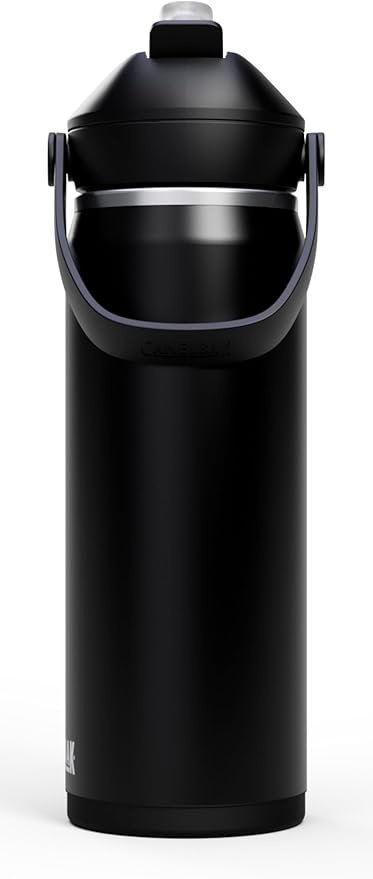 CamelBak Thrive Flip Straw Water Bottle 20oz - Insulated Stainless Steel, Black