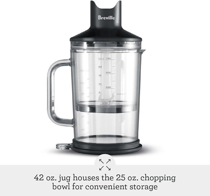 Breville BSB510XL Control Grip Immersion Blender, Brushed Stainless Steel