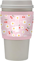 Sok It HotSok Coffee & Tea Reusable Insulated Neoprene Cup Sleeve (Cherry Bomb)