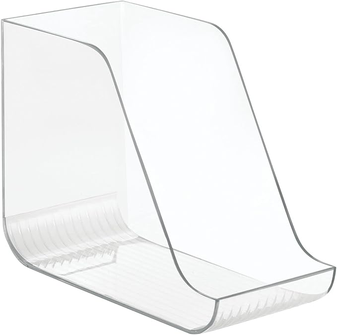 mDesign Plastic Kitchen Storage Organizer Bins - 4 Pack, Clear