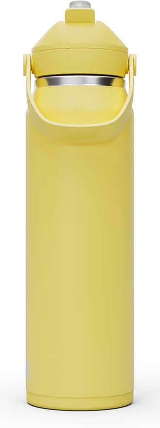 CamelBak Thrive Flip Straw Insulated Stainless Steel Water Bottle Yellow Bloom, 32oz