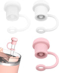 Adjustable Straw Cover for All Brand of Stanley|Simple Modern|Yeti|Owala|Hydro Flask|Reduce|Marrs|Meoky|MaxBase|Beast|Hydrapeak and so on, Diameter 6mm-10mm, BPA Free, Dishwasher safe