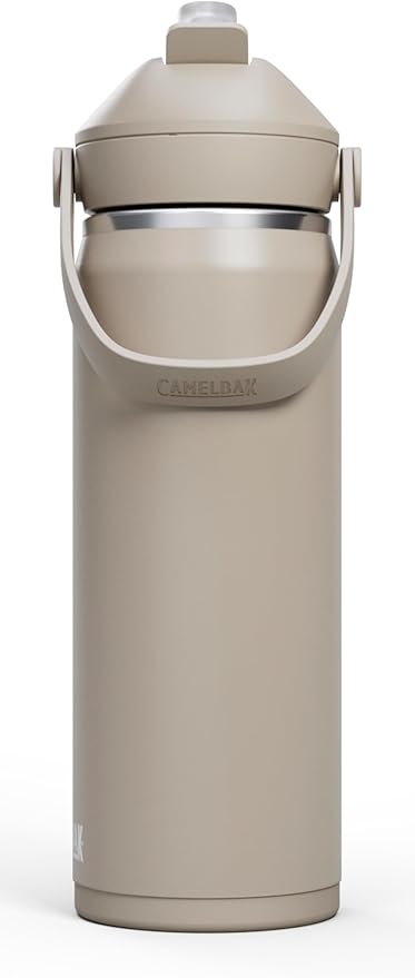 CamelBak Thrive Flip Straw Insulated Stainless Steel Water Bottle Stone, 20oz