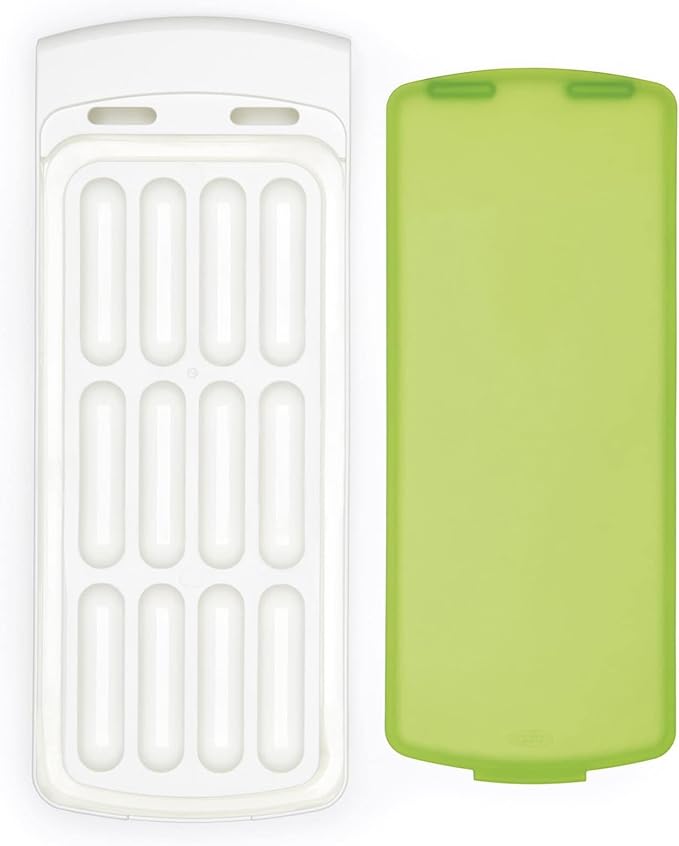 OXO Good Grips No-Spill Ice Stick Tray with Silicone Lid for Water Bottles